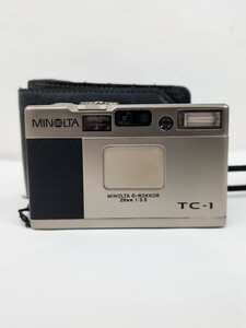 MINOLTA ミノルタ TC1 コンパクト フィルムカメラ ROKKOR28mm1:3.5 #h1151