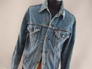 LEVI'S★リーバイス★ジージャン★Gジャン★トラッカーJKT★デニムジャケット★シミ有★USA製★レッドタブ★古着