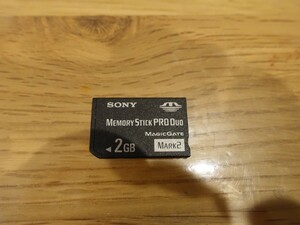 【動作確認済】ソニー メモリースティック PRO Duo 2GB MEMORY STICK5