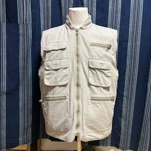 バナナタグ 80s 90s banana republic hunting fishing vest 80年代 90年代 ハンティング フィッシング ベスト 旧タグ オールド 