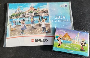 ◆◆◆ENEOS◆2024年◆ディズニーカレンダー◆卓上と壁掛けセット◆未開封◆◆◆