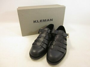 KLEMAN/クレマン DIMOR グルカサンダル グルカシューズ メンズ サイズ : 41 26~26.5 ブラック