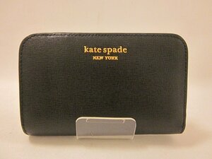 kate spade new york/ケイトスペード ニューヨーク 二つ折りミニ財布 モーガン スモール コンパクト ウォレット K8927 レディース 黒