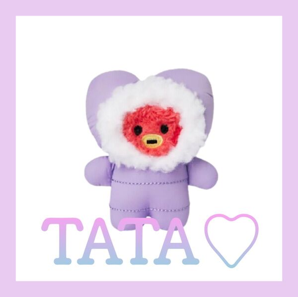 残りわずか◆BT21 mini mininiダウンぬいぐるみ TATA ホリデー