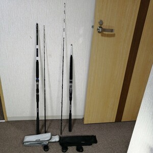 DAIWA　ロッドまとめ売り♪　早舟ビシアジM-190 YARI-IKA metallia H-190 美品！その他多数出品中＼(^o^)／　海釣り　船釣り