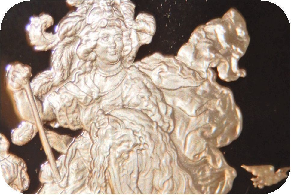 Rara edición limitada Grandes obras de arte del mundo Pintura Tesoro Victoria francesa en Julich Reina María Recuerdo Medalla de plata esterlina Colección de monedas Insignia Azulejo, artesanías en metal, hecho de plata, otros