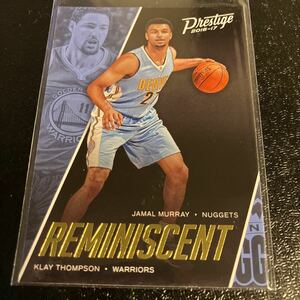 2016-17 Prestige Jamal Murray RC reminiscent 