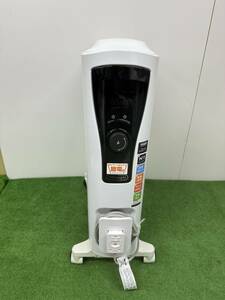 【s1035】【中古品】 美品 DeLonghi デロンギ オイルヒーター RHJ65L0915 ユニカルド ホワイト 通電確認済み