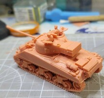 1/72 Sherman Firefly . 3D printed kit with figures and Metal 17Pdr_画像2