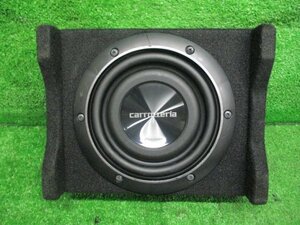 スピーカー carrozzeria TS-W2020 BOXタイプ 置き型 PIONEER 品番不明 横23.5cm x 縦23.5cm x 奥行き13.5cm【個人宅配送不可商品】