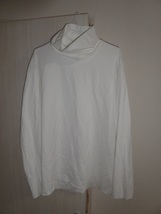 ATTACHMENT アタッチメント ハイネック T-シャツ COOLMAX SMOOTH CLOTH HIGH NECKED T-SHIRT L/S サイズ 3 ホワイト AJ12-251_画像1