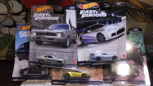 1円スタート　HOTWHEELS　ホットウィール　FAST＆FURIOUS　ワイルドスピード　5台コンプセット　未開封　完売品