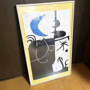 Joan Miro ジョアン・ミロ 特大 ポスター フレーム アート インテリア 絵