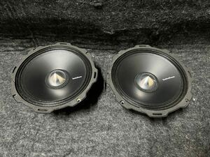 ☆①ロックフォード PPS4-8 20cmスピーカー 2個セット Rockford Fosgate ミッド 250ｗ 125ｗ 4Ω パンチ PUNCH オーディオ 中古