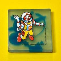 McDonald's マクドナルド ロナルドマクドナルド 宇宙飛行士 消しゴム ドナルド Ronald McDonald mc donald アメリカ雑貨 ファーストフード_画像1