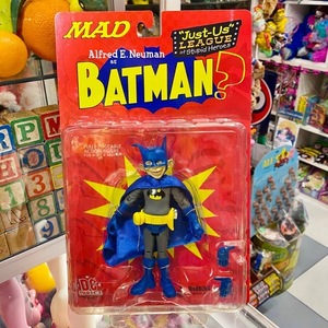 MAD Alfred E.Neuman as BATMAN? mud magazine Alfred E. Newman Alfred i- Newman Batman figure toy 