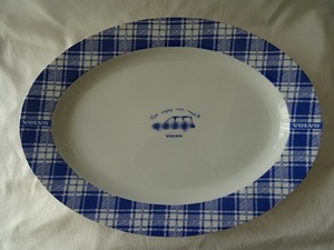 VOLVO PARTY PLATE パーティ大皿 未使用 ボルボ 