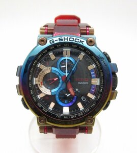 ★CASIO カシオ G-SHOCK MT-G Bluetooth搭載 電波ソーラー 「火山雷」 MTG-B1000VL-4AJR 中古品 箱なし