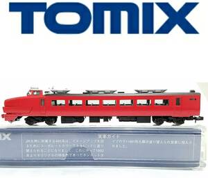 新品同様品TOMIX2923 JR電車クハ481形(RED EXPRESSカラー) (T)MIDORIにちりん きりしま かもめJR485系特急電車NゲージTOMYTECトミックス