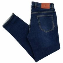 【新品未使用】PT Torino Denim ピーティートリノ◆33◆Reggae クロップ丈◆ウオッシュド インディゴ ブルー ストレッチ デニム パンツ_画像1