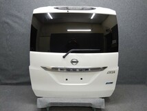 日産 26セレナ HFC26 ハイウェイスター バックドア リアゲート バックゲート K010M-1VAMA ホワイトパール QAB [101888]_画像1