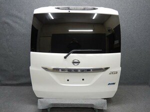 日産 26セレナ HFC26 ハイウェイスター バックドア リアゲート バックゲート K010M-1VAMA ホワイトパール QAB [101888]