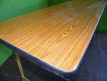 座卓兼用折りたたみテーブル W180cm×D45cm ■U-927(1)_画像2