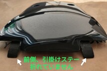 【プロ塗装後、未使用品、室内保管】goose350 250 シングルシートカバー 社外品 メーカー不明 Single seat cover Color:カワサキブラック2 _画像3