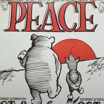 ポスター★1966 Grateful Dead コンサート『Peace Pooh』by Stanley Mouse★くまのプーさん/ピグレット/ジェリー・ガルシア/ヒッピー_画像3