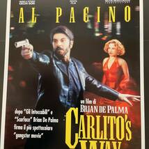 イタリア版ポスター『カリートの道』（Carlito's Way）★ブライアン・デ・パルマ/アル・パチーノ/ショーン・ペン_画像7