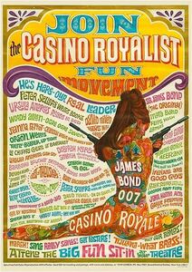 スペシャルポスター『007 カジノ・ロワイヤル』（Casino Royale）1967★ロバート・マッギニス/ジェームズ・ボンド/イアン・フレミング