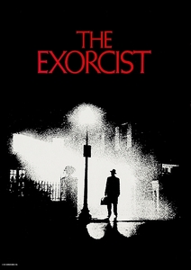 US promo poster [eksosi -stroke ](The Exorcist)* William * Freed gold / Linda *b rare 