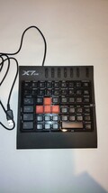 【超美品】ゲーミングキーボード A4TECH X7 -G100-JP 左手用 ブラック キーボード パソコン 周辺機器 USB接続_画像2