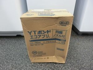 未使用品 コニシ YTボンド エコアプリ 760ml アルミパック 12本 円錐ノズル付 (2)