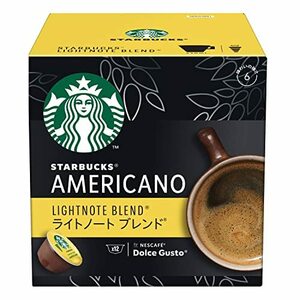 ネスレ スターバックス ライトノートブレンド ネスカフェ ドルチェ グスト 専用カプセル 12杯分