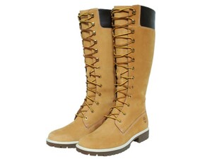 Timberland (ティンバーランド) WOMEN'S プレミアム 14インチ レースアップブーツ デッドストック入手困難正規品 23345【新品・未使用品】