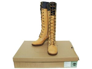 【新品・未使用品】Timberland (ティンバーランド) WOMEN'S プレミアム 14インチ レースアップブーツ デッドストック正規品 安室奈美恵愛用