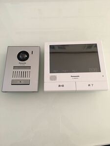 ☆Panasonic製☆親機取付金具欠品☆テレビドアホン☆インターホン☆録画機能 ☆親機VL-MWD701KL☆子機VL-V554L-S☆中古品