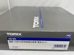 TOMIX HO 14系14形 特急寝台客車 基本セット 4両 HO-031 スハネフ14 オハネ14