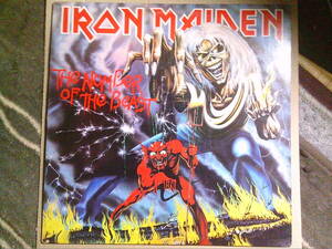 IRON MAIDEN[NUMBER OF THE BEAST]VINYL,US-ORG. 