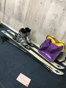 ［にec］K2 カービングスキーセット！板167cm ブーツ25cm〜25.5㎝ ポール115cm メンテ済み