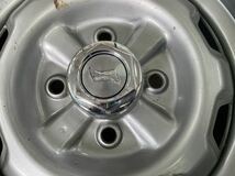 R30スカイライン スチールホイール 14インチ　14x5J /PCD 114.3 /4H /ET+28 4本セット　ケンメリ　日産純正ホイール_画像6