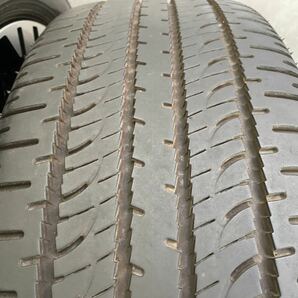 デリカD5 後期 純正 18インチ ホイール18×7J +38 114.3 5穴 エンケイ・ヨコハマ 225/55R18 2022年製バリ山 4本の画像9