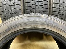 225/50R18（95Q）ダンロップ WINTER MAXX WM02 スタッドレス 中古4本 2019年製 バリ山 225/50/18_画像8