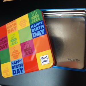 Ritter SPORT　チョコレート　缶　リッタースポーツ