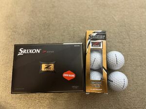 【新品　未使用 11個】SRIXON（スリクソン） Z-STAR ホワイト 日本仕様モデル　Zスター 〔6個入り〕ネーム入り　＋5個 旧モデル新品