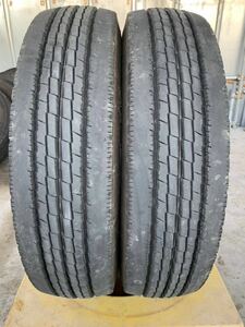 送料込み 205/80R17.5TOYO DELVEX M134 9mm 23年製 中古 LTタイヤ 2本SET