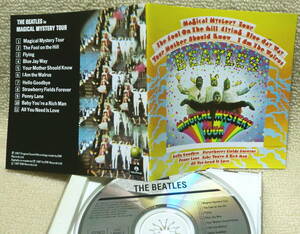 【2点で送料無料】CD ビートルズ Beatles Magical Mystery Tour 初期日本盤 リマスター前のステレオ音源 対訳掲載 フール・オン・ザ・ヒル