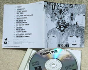 【2点で送料無料】CD ビートルズ Beatles Revolver 初期日本盤 リマスター前の音源 歌詞対訳掲載 イエロー・サブマリン エリナー・リグビー