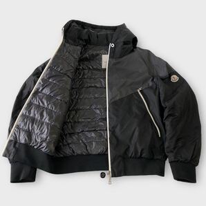 美品 モンクレール 21年製 BUKRET ダウンジャケット メンズ 黒　 フーデッド ブルゾン MONCLER アウターブルゾンダウンパーカー/2021SS/